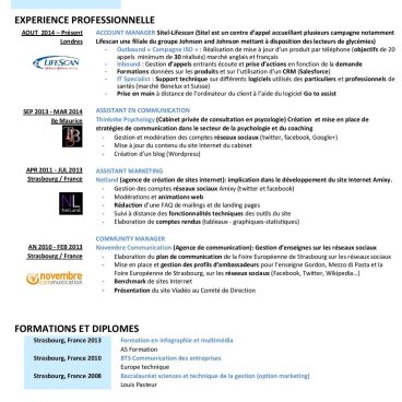 CV